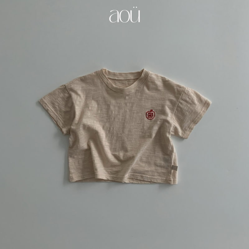 Aou Studio - Korean Baby Fashion - #onlinebabyboutique - Apple Tee - 3