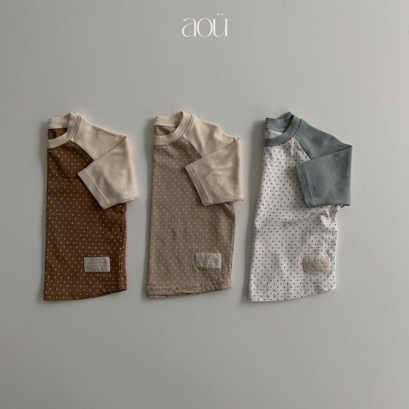 Aou Studio - Korean Baby Fashion - #onlinebabyshop - melo Dot Tee - 12
