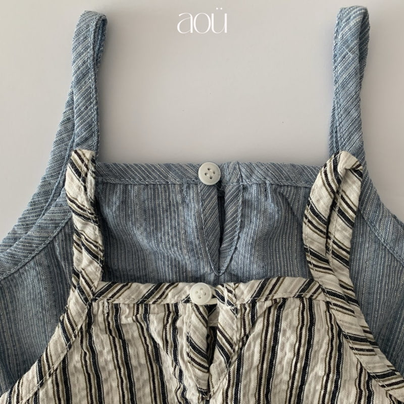 Aou Studio - Korean Baby Fashion - #onlinebabyshop - Like Stipe Romper - 10