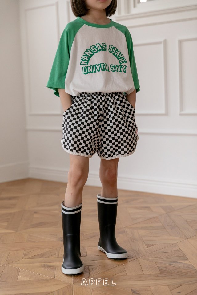 Apfel - Korean Children Fashion - #Kfashion4kids - Half Moon Raglan Tee - 8