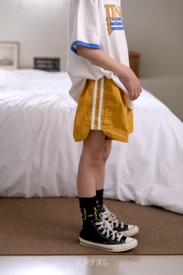Apfel - Korean Children Fashion - #childofig - Tape Shorts - 10