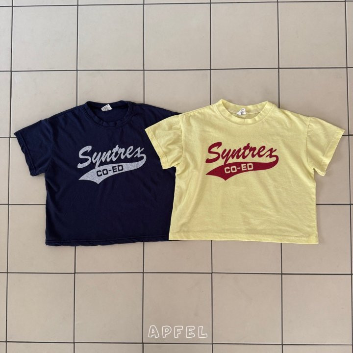 Apfel - Korean Children Fashion - #childrensboutique - School Tee