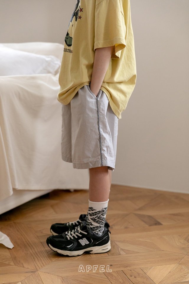 Apfel - Korean Children Fashion - #fashionkids - Rope Bermuda Shorts - 9