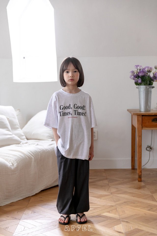 Apfel - Korean Children Fashion - #fashionkids - Good Time Tee - 4