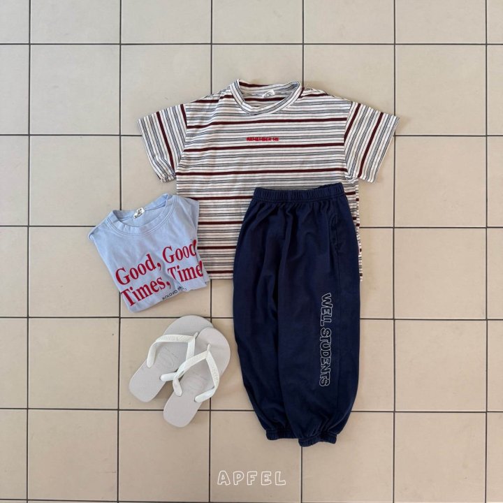 Apfel - Korean Children Fashion - #kidsshorts - Well Jogger Pants - 3