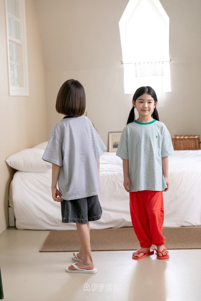 Apfel - Korean Children Fashion - #kidsstore - Accordion Tee - 8