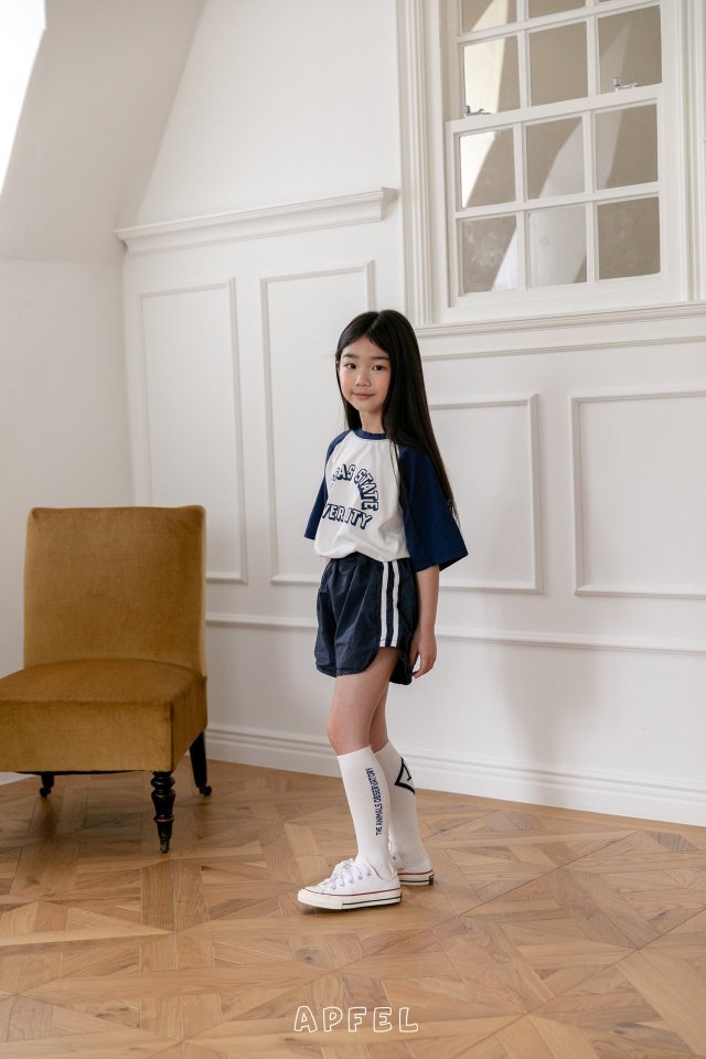 Apfel - Korean Children Fashion - #littlefashionista - Tape Shorts - 6