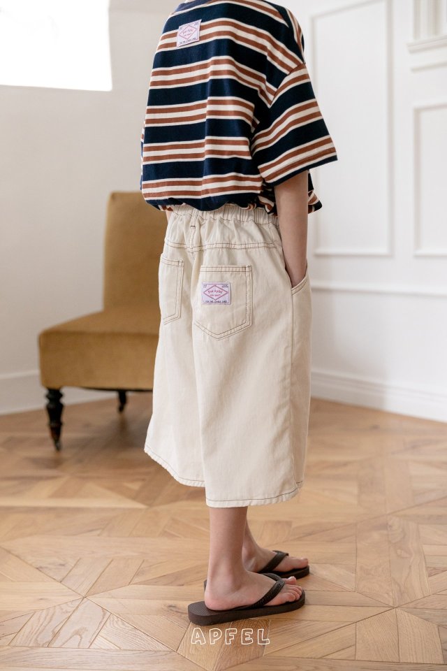 Apfel - Korean Children Fashion - #littlefashionista - High Bermuda Pants - 12