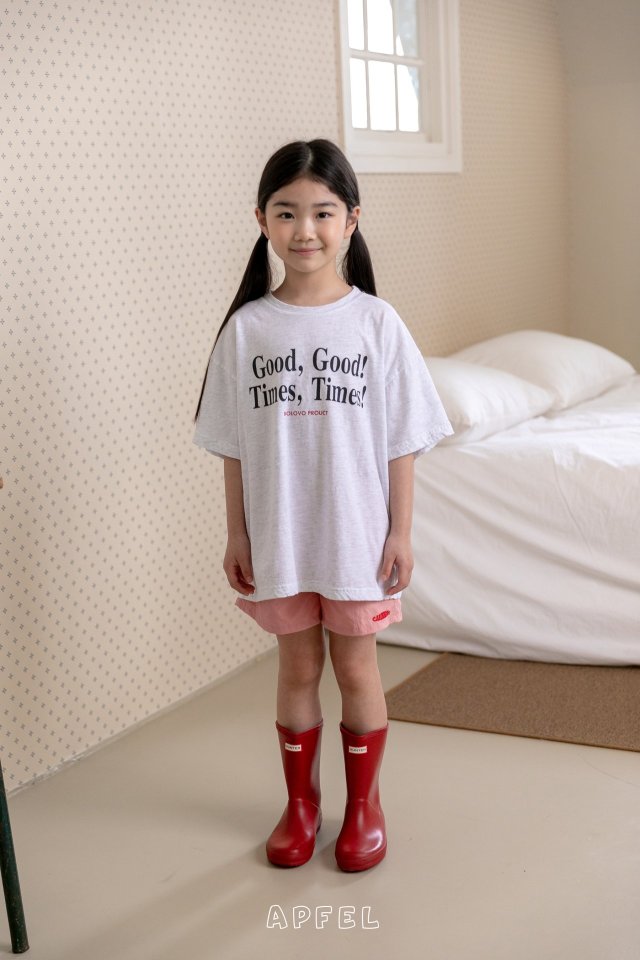Apfel - Korean Children Fashion - #magicofchildhood - Good Time Tee - 9