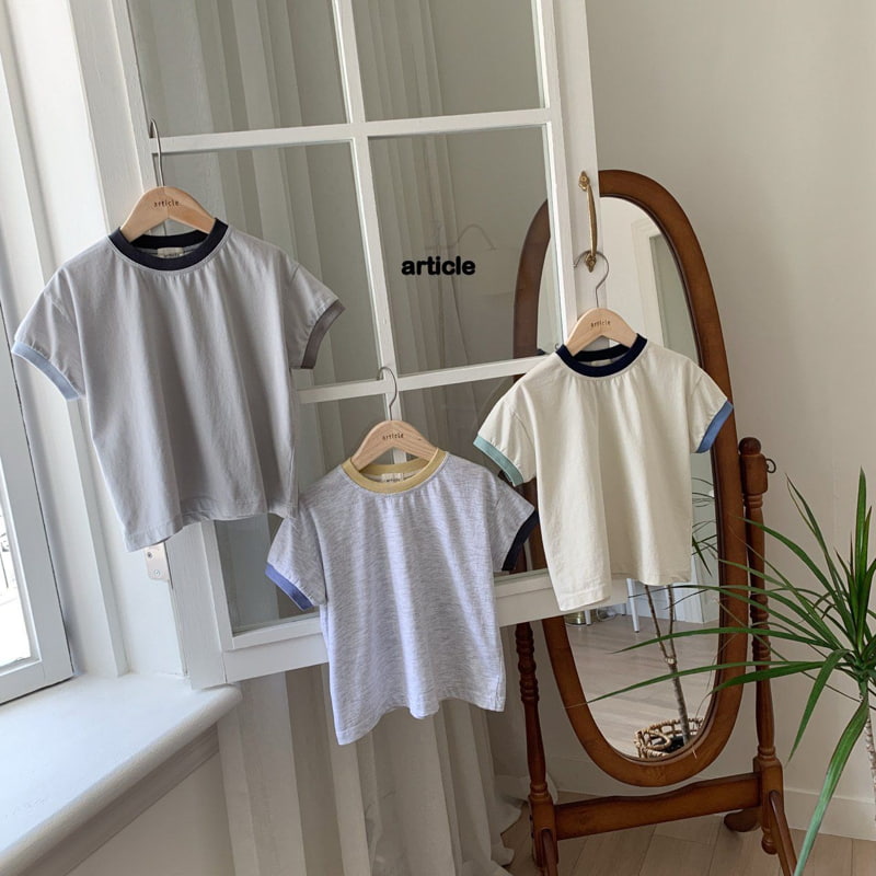 Article - Korean Children Fashion - #Kfashion4kids - Block Tee - 9