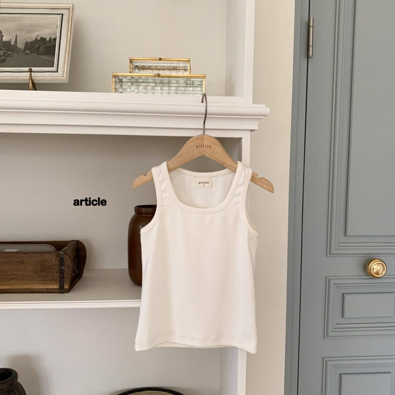 Article - Korean Children Fashion - #kidzfashiontrend - Water Sleeveless - 4
