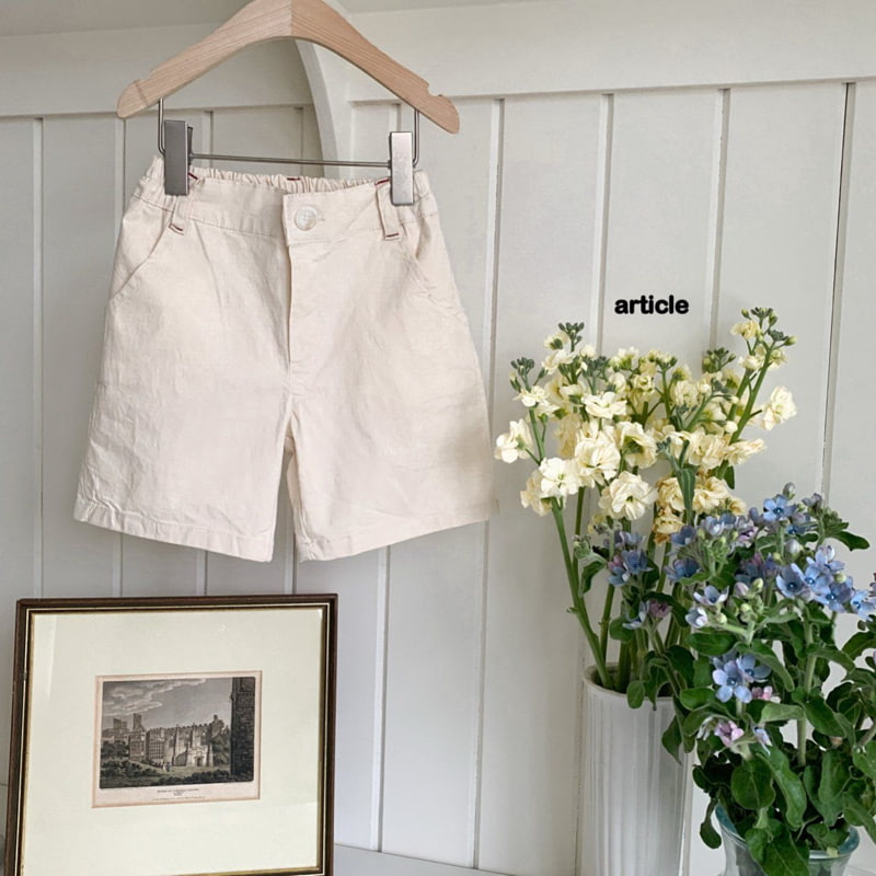 Article - Korean Children Fashion - #Kfashion4kids - Pocket Shorts - 2