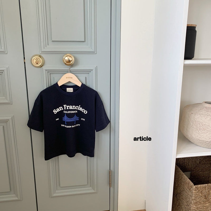 Article - Korean Children Fashion - #stylishchildhood - San Francisco Tee - 4