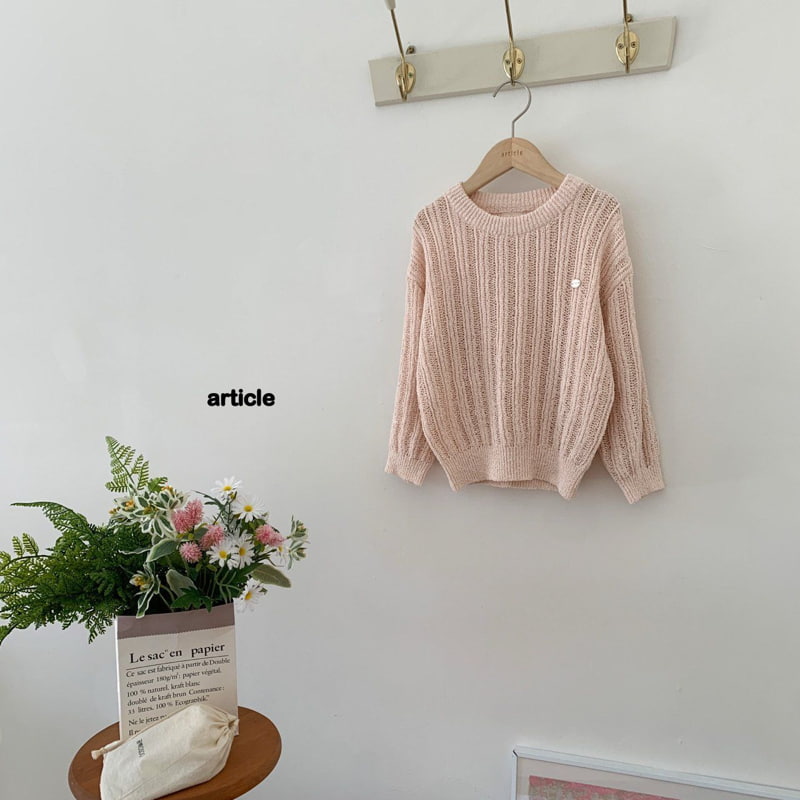 Article - Korean Children Fashion - #childofig - Linen Summer Knit - 3