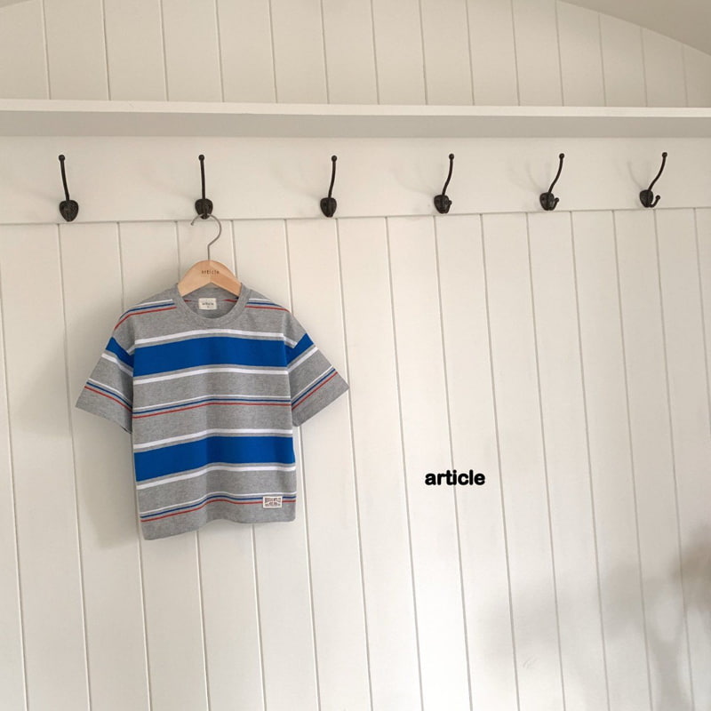 Article - Korean Children Fashion - #childofig - Sienne Stripe Tee - 5