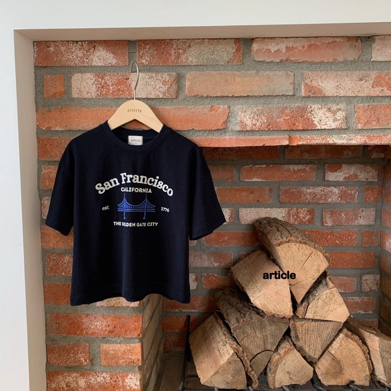 Article - Korean Children Fashion - #childrensboutique - San Francisco Tee - 5