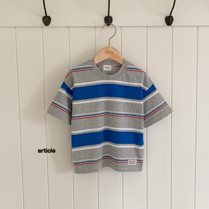 Article - Korean Children Fashion - #childrensboutique - Sienne Stripe Tee - 6