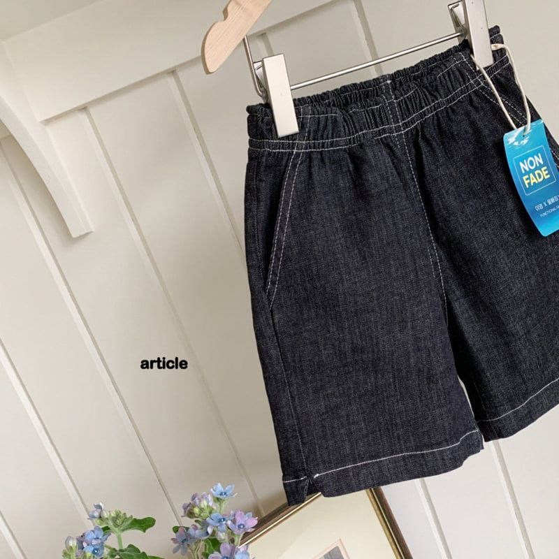 Article - Korean Children Fashion - #childrensboutique - Batek Nonfade Shorts - 2