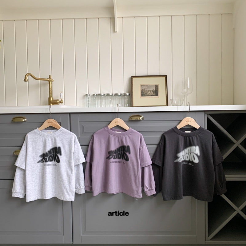 Article - Korean Children Fashion - #childrensboutique - Mantra Double Tee