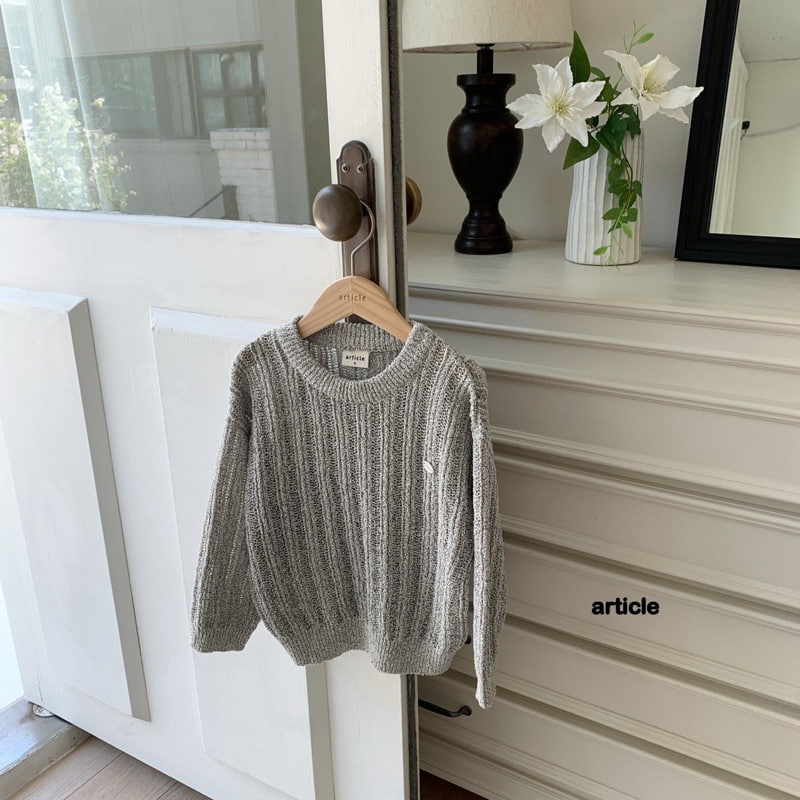 Article - Korean Children Fashion - #designkidswear - Linen Summer Knit - 5