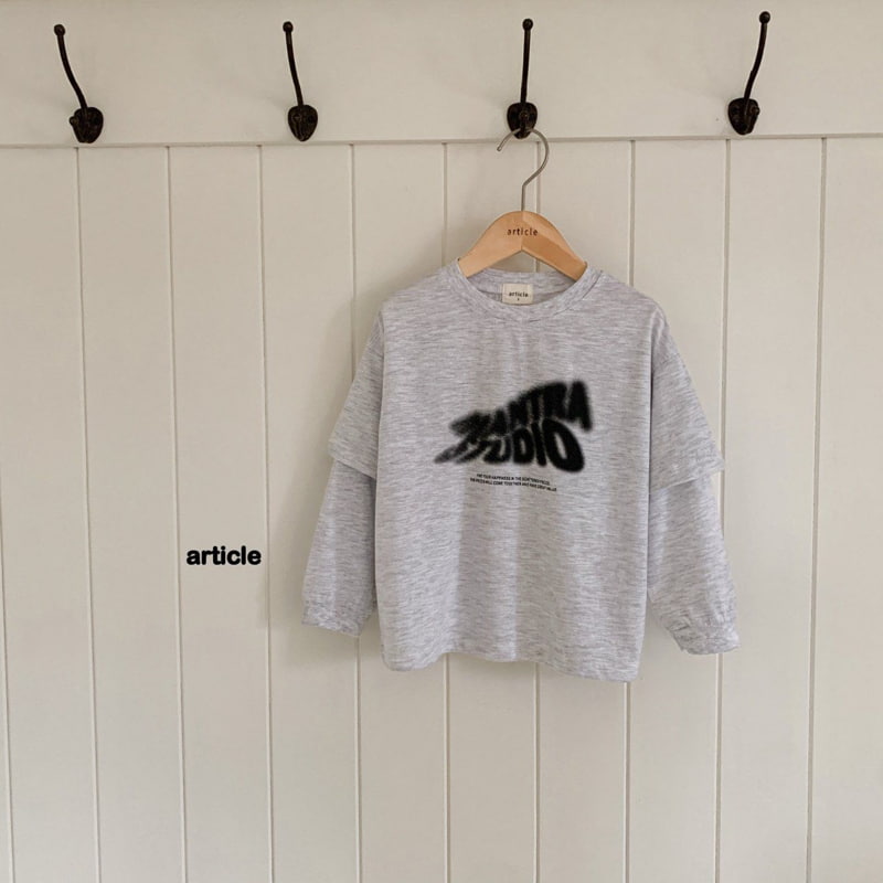 Article - Korean Children Fashion - #designkidswear - Mantra Double Tee - 2