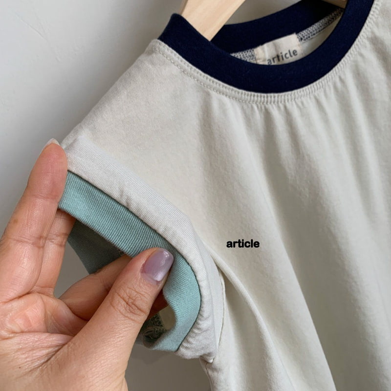 Article - Korean Children Fashion - #designkidswear - Block Tee - 4
