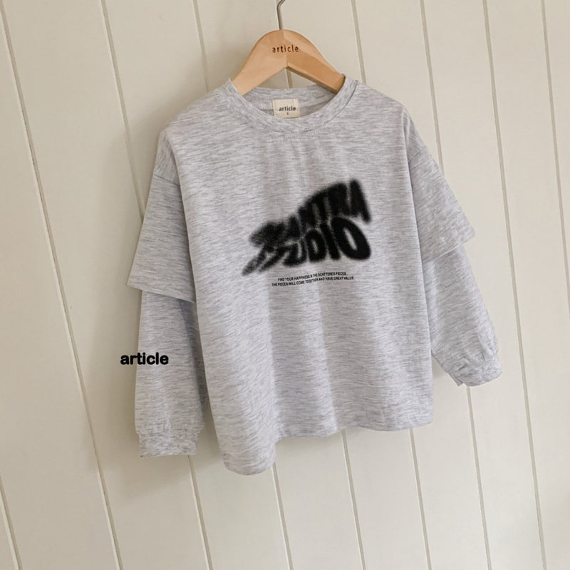Article - Korean Children Fashion - #discoveringself - Mantra Double Tee - 3
