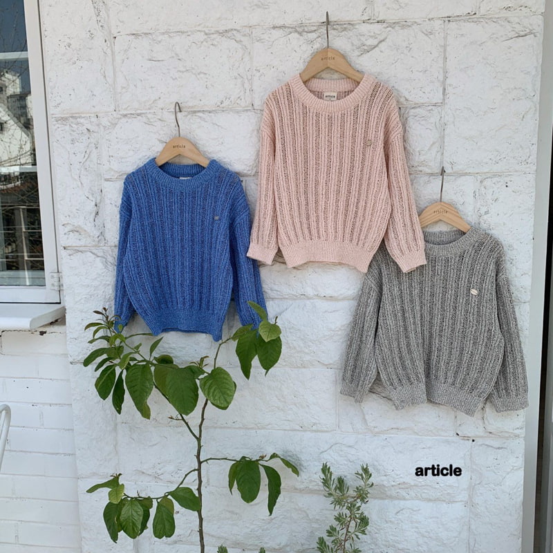 Article - Korean Children Fashion - #fashionkids - Linen Summer Knit - 7