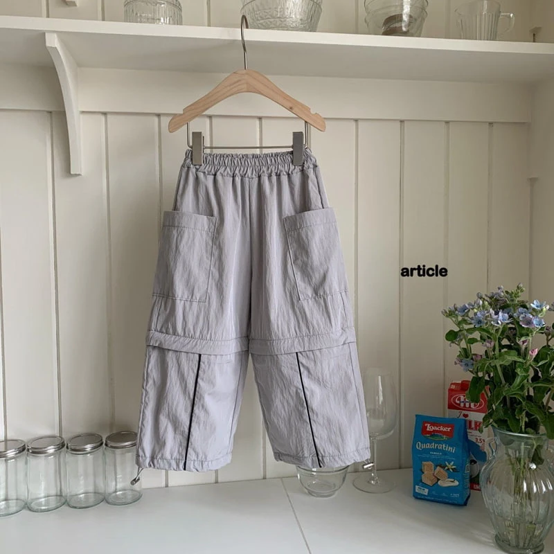 Article - Korean Children Fashion - #fashionkids - Two-way Pants - 2