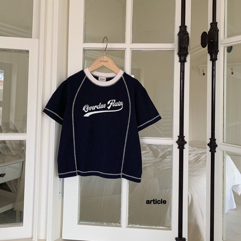 Article - Korean Children Fashion - #fashionkids - Over Tee - 8