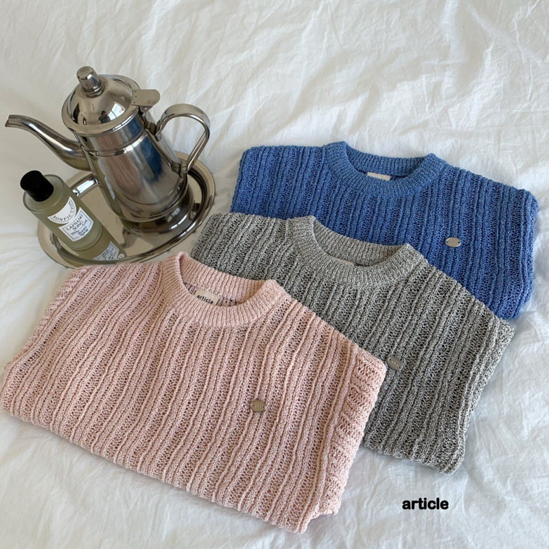 Article - Korean Children Fashion - #kidsshorts - Linen Summer Knit - 8