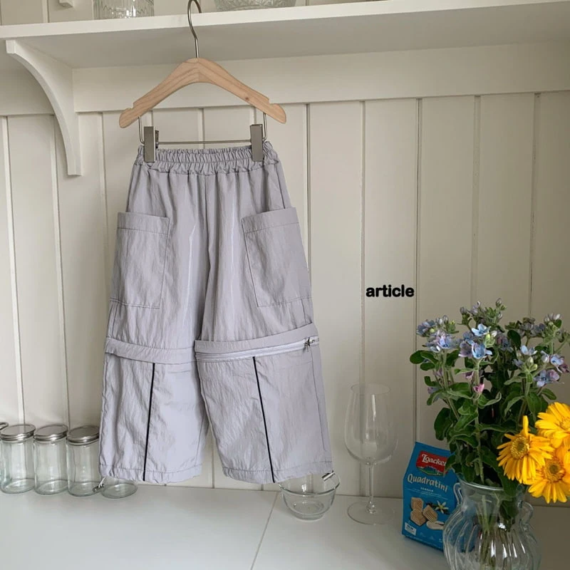 Article - Korean Children Fashion - #kidsshorts - Two-way Pants - 3