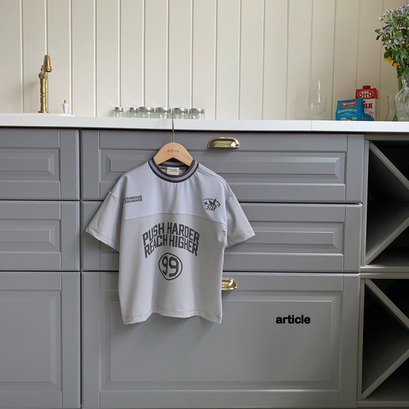 Article - Korean Children Fashion - #kidsshorts - Mesh Sport Tee - 2
