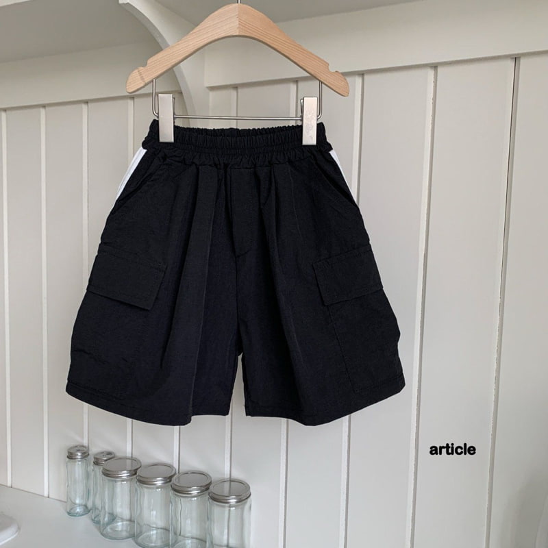 Article - Korean Children Fashion - #fashionkids - Rasel Cargo Bermuda Pants - 4