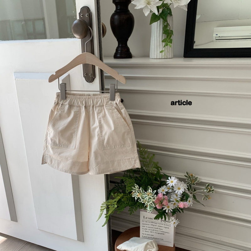 Article - Korean Children Fashion - #kidsstore - Margaret Shorts - 5