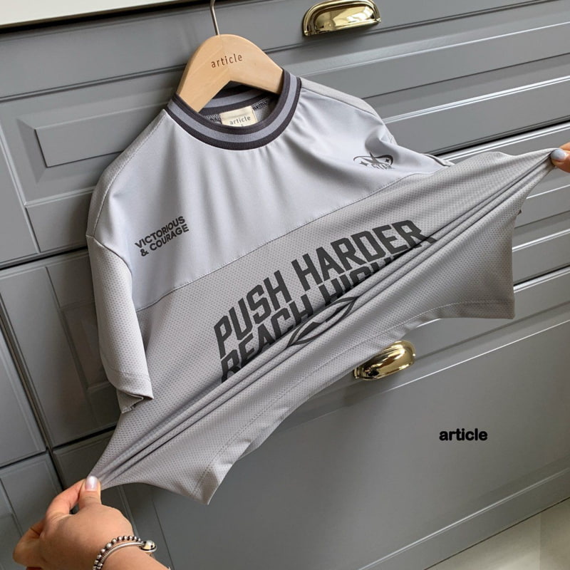 Article - Korean Children Fashion - #kidsstore - Mesh Sport Tee - 3