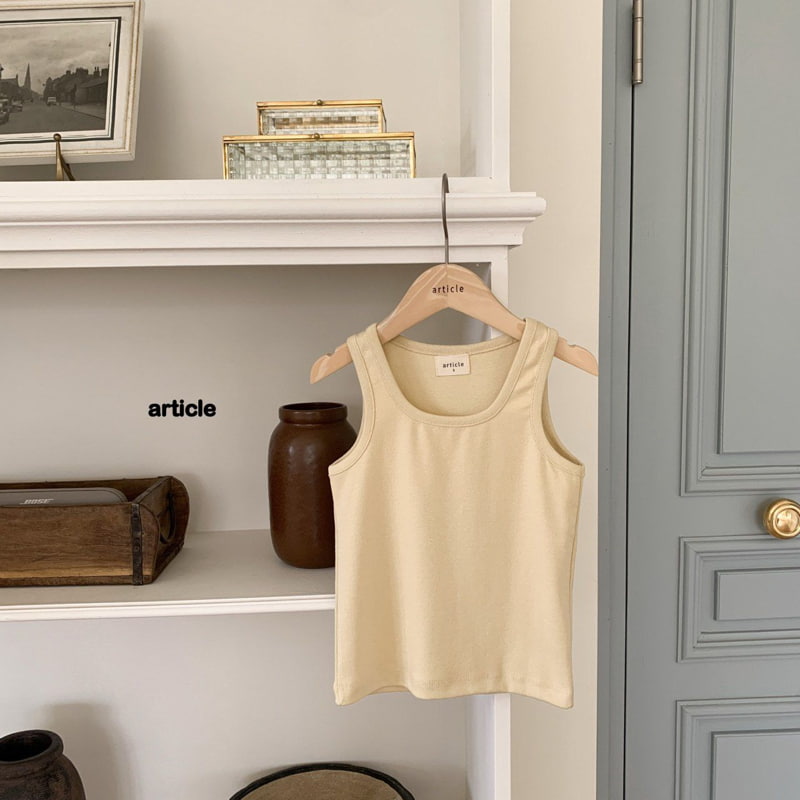 Article - Korean Children Fashion - #kidsstore - Water Sleeveless - 2