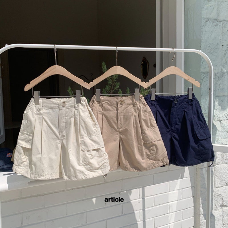 Article - Korean Children Fashion - #kidzfashiontrend - Forest Bermuda Pants