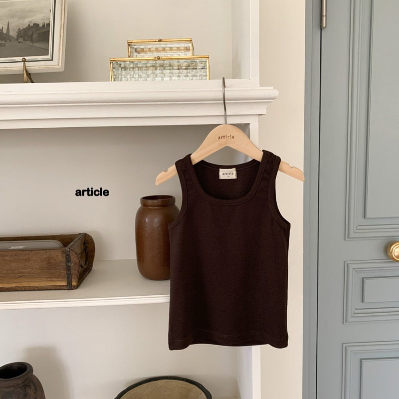 Article - Korean Children Fashion - #littlefashionista - Water Sleeveless - 5