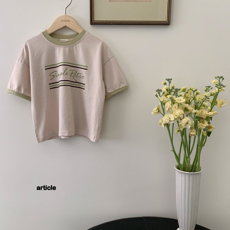 Article - Korean Children Fashion - #Kfashion4kids - Simple Tee - 4