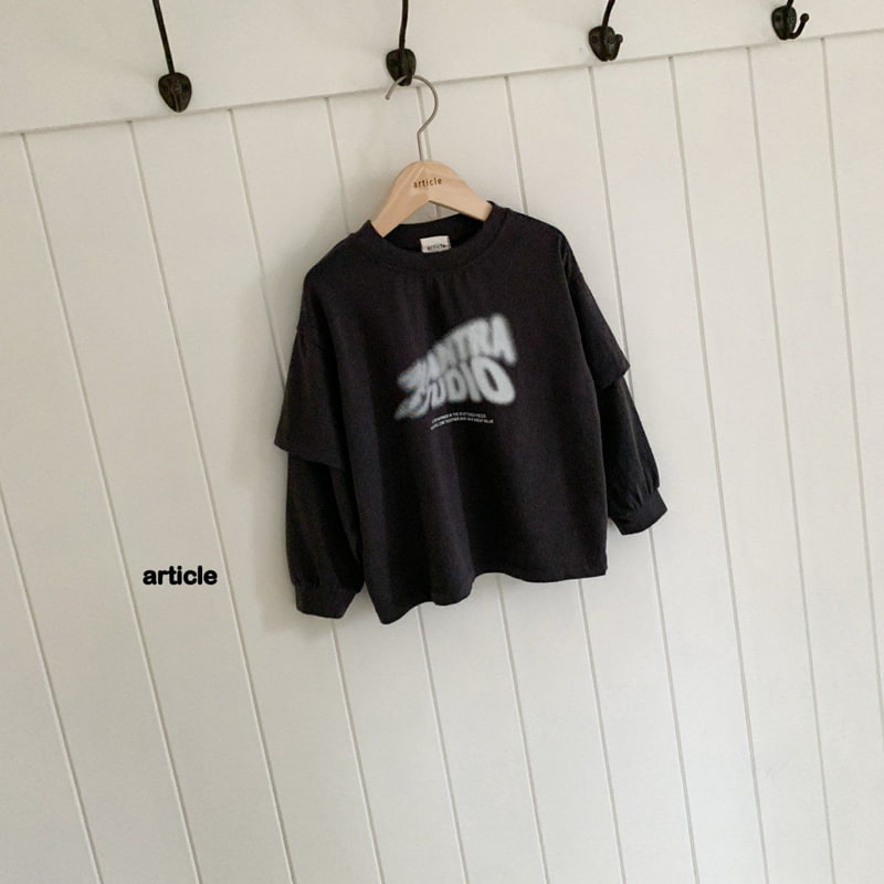 Article - Korean Children Fashion - #littlefashionista - Mantra Double Tee - 9