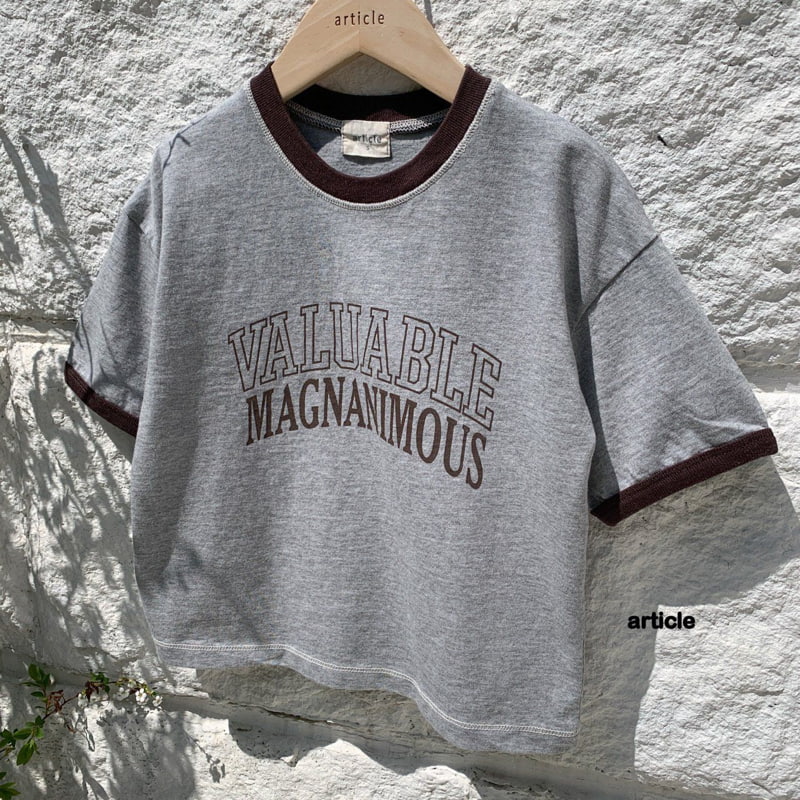 Article - Korean Children Fashion - #littlefashionista - Value Tee - 6