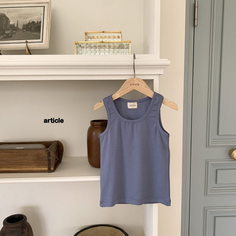Article - Korean Children Fashion - #magicofchildhood - Water Sleeveless - 6