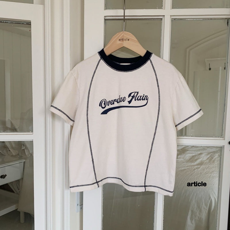 Article - Korean Children Fashion - #prettylittlegirls - Over Tee - 2