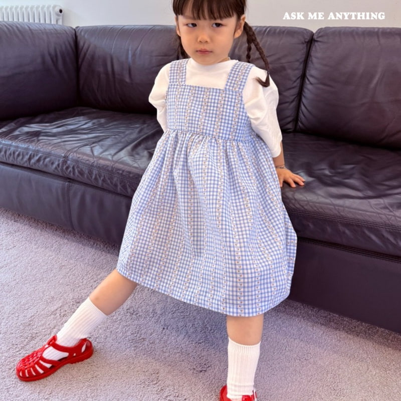 Ask Me Anything - Korean Children Fashion - #childofig - Back Ribbon Dress - 5