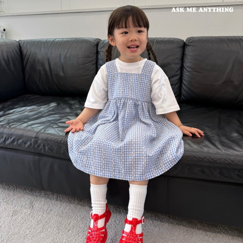 Ask Me Anything - Korean Children Fashion - #designkidswear - Back Ribbon Dress - 7