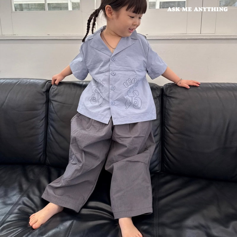 Ask Me Anything - Korean Children Fashion - #stylishchildhood - Wow Shirt - 9