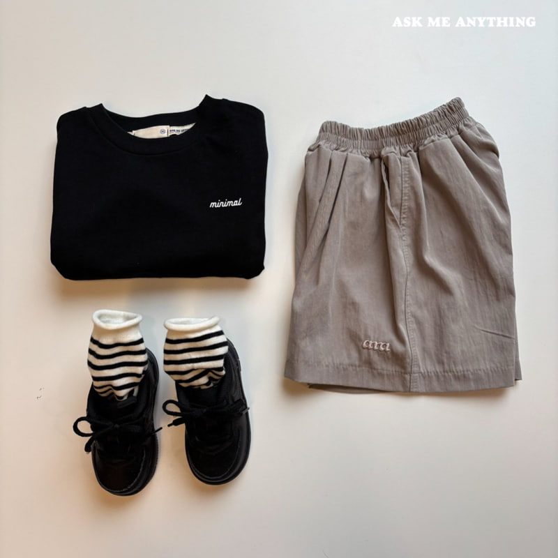 Ask Me Anything - Korean Children Fashion - #stylishchildhood - Mini Box Tee - 8