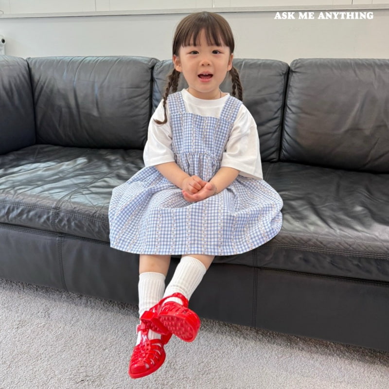 Ask Me Anything - Korean Children Fashion - #toddlerclothing - Back Ribbon Dress - 3