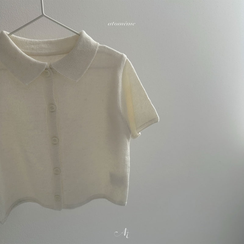 Atomeme - Korean Baby Fashion - #babyboutique - Linen Collar Knit - 9
